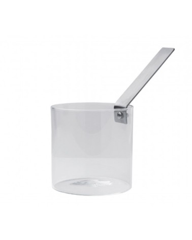 KN Industrie - "THE KETTLE" Bollilatte in Vetro Borosilicato