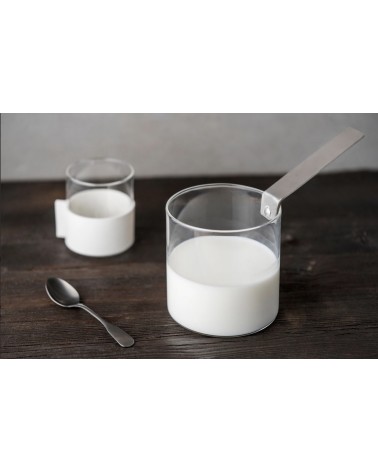 KN Industrie - "THE KETTLE" Bollilatte in Vetro Borosilicato