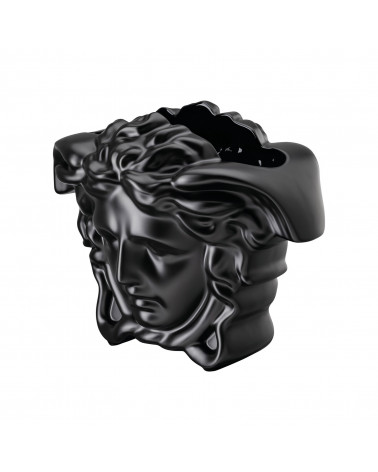 Versace Vaso Medusa Grande Black cm.21