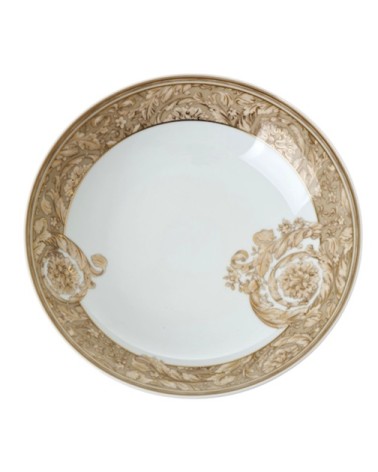 Versace - Piatto fondo Barocco Beige 22cm
