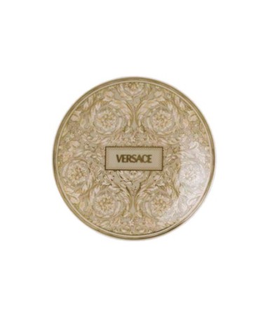 Versace - Piatto piano Barocco Beige 17cm