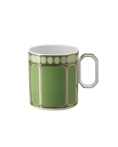 Versace - Bicchiere con manico "Swarovski Signum Fern"