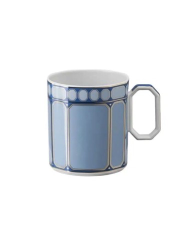 Versace - Bicchiere con manico "Swarovski Signum Fern"