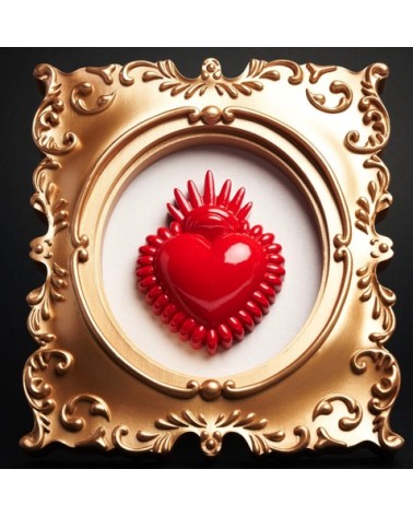 Blogo - Cornice Cuore Rosso