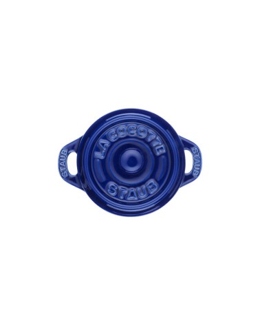 STAUB - Mini Cocotte Blu Scuro 10cm.