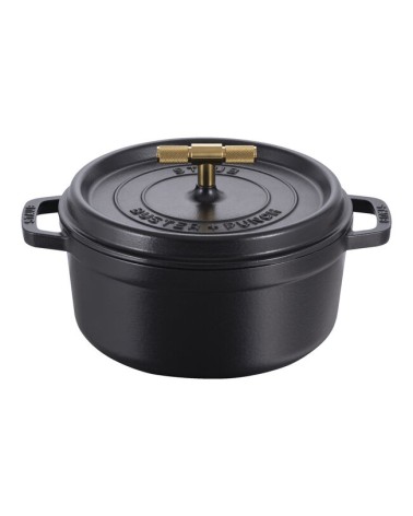 STAUB - Cocotte Buster+Punch Nera 24cm.