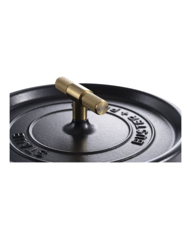 STAUB - Cocotte Buster+Punch Nera 24cm.