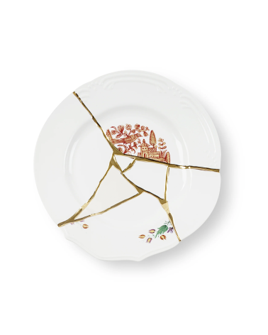 Seletti - Piatto Piano Kintsugi