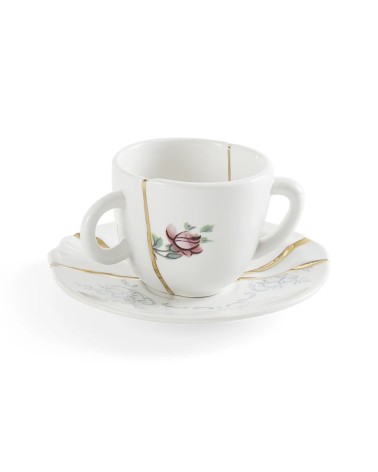Seletti - Tazzina Da Caffè e Piattino Kintsugi