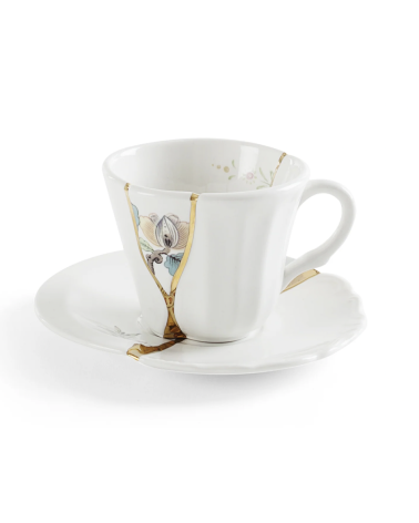 Seletti - Tazzina Da caffè e Piattino Kintsugi