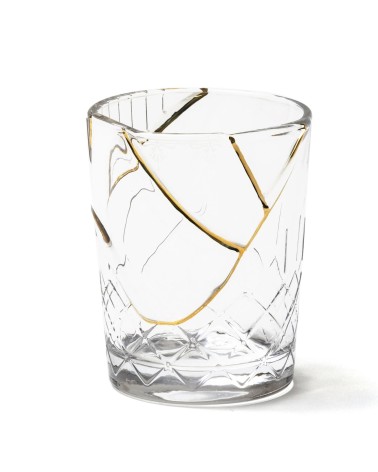 Seletti - Bicchiere In Vetro Kintsugi