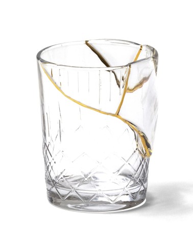 Seletti - Bicchiere In Vetro Kintsugi