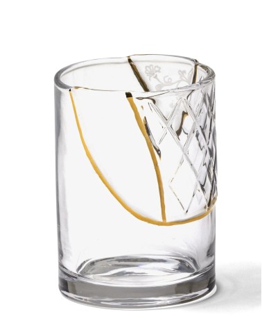 Seletti - Bicchiere In Vetro Kintsugi