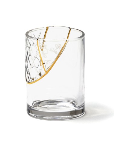 Seletti - Bicchiere In Vetro Kintsugi