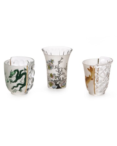 Seletti - Set 3 Bicchieri "Hybrid Aglaura"