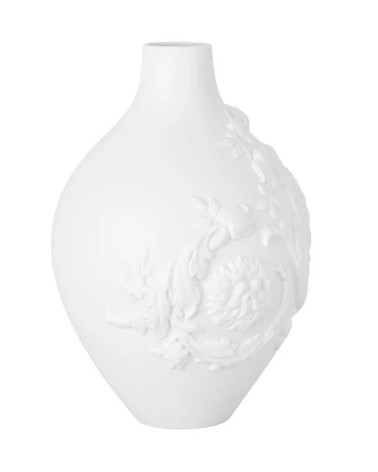 Versace - Vaso Barocco Weiss Matt 3D