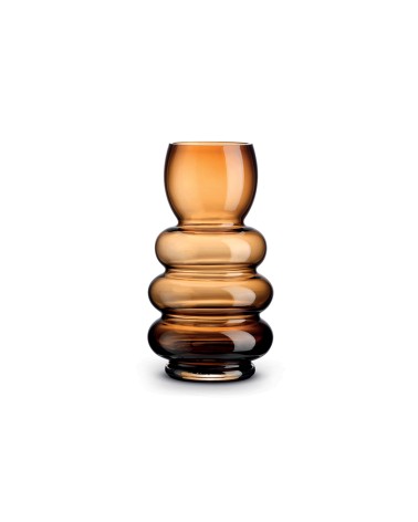 Pozzi Milano - Vaso In Vetro Ambra
