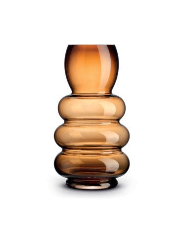 Pozzi Milano - Vaso In Vetro Ambra