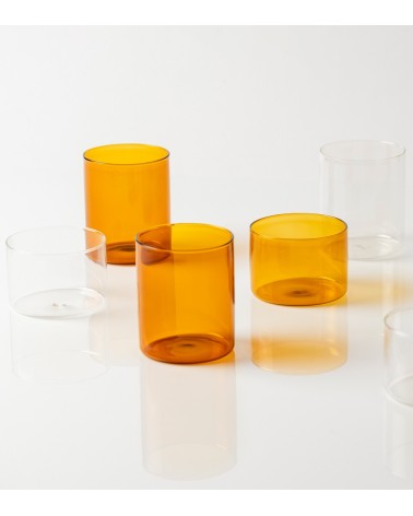 KN Industrie - Set 6 Bicchieri Lime Line Tumbler Medio