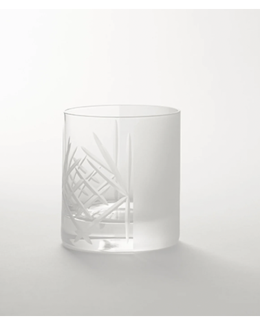 Kn Industrie - Set 6 Bicchieri In/Tagli Tumbler Molato Satinato