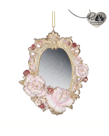 Goodwill - Pendente Specchio Floreale Rosa
