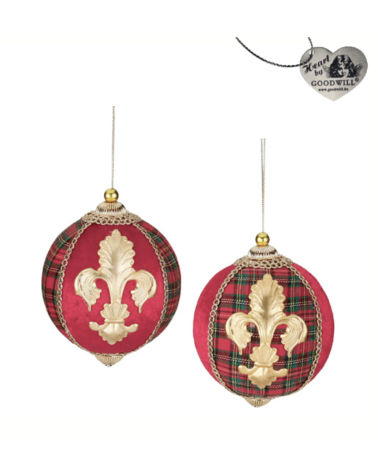 Goodwill - Pallina Tartan Fiore di Lis