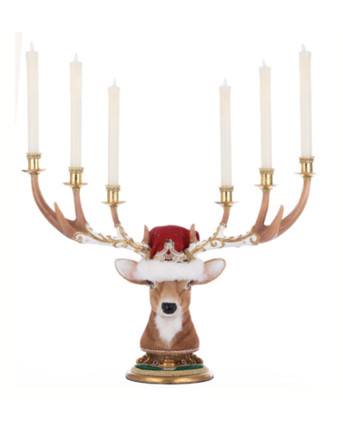 Katherine's Collections - Candeliere Natalizio Testa Di Cervo
