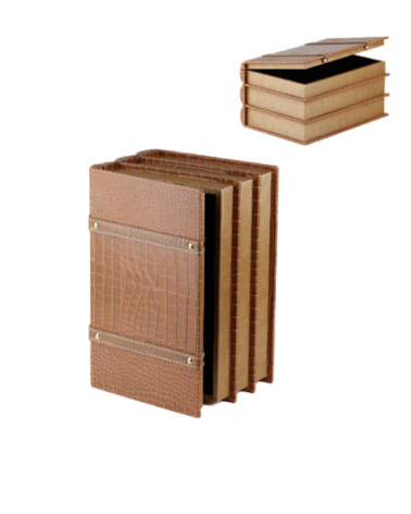 Goodwill - Libro Decorativo Marrone 30cm