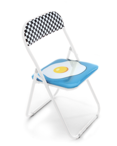 Seletti - Sedia Pieghevole Egg "Studio Job-Blow"