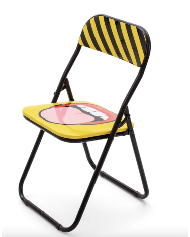 Seletti - Sedia Pieghevole Tongue "Studio Job-Below"