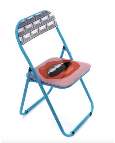 Seletti - Sedia Pieghevole Mouth "Studio Job-Blow"