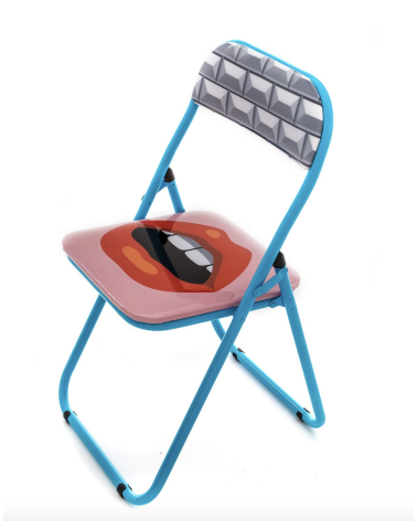 Seletti - Sedia Pieghevole Mouth "Studio Job-Blow"
