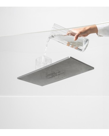 KN Industrie - Vassoio Storm Stone Washed 40x20cm