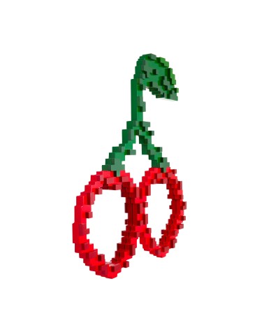Seletti - Pixel Mirror Ciliegie