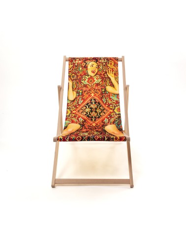 Seletti - Sdraio Pieghevole "Lady On The Carpet"