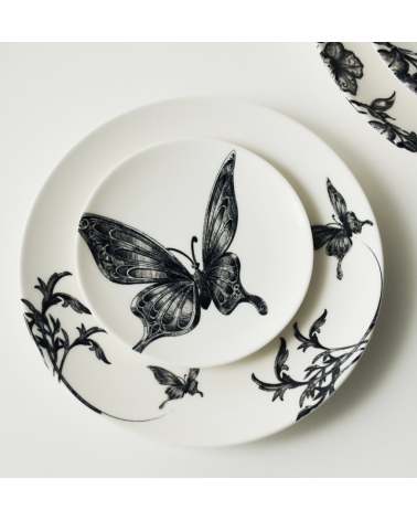Serax - Set 4 Piatti da Pane Farfalla