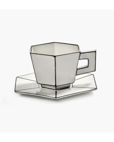Serax - Tazza Da Cappuccino Con Piattino "Carte Blanche"