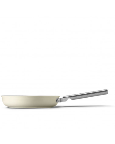 Smeg Estetica 50's Style Padella Antiaderente Panna cm.24