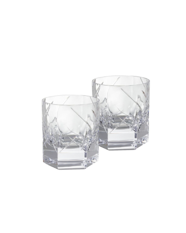 Rosenthal - Set 2 Bicchieri Whisky "Vyras Schliff"