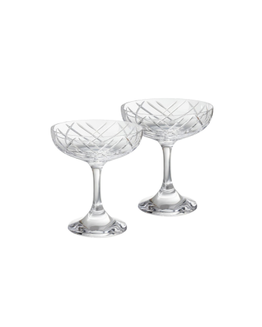 Rosenthal - Set 2 Coppe Champagne "Vyras Schliff"