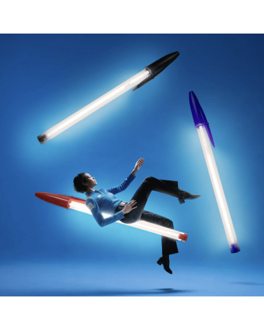 Seletti - Lampada Bic Nera