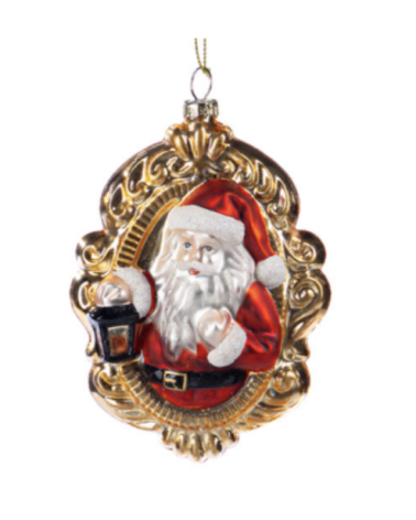 Goodwill Medaglione Gold Santa Clause cm.14