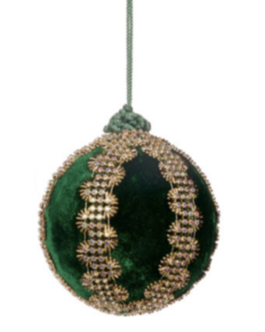 Goodwill - Sfera Jewel Zig Zag Velvet Green Dm.10