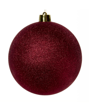 Goodwill - Glitter Burgundy Ball Cm.30