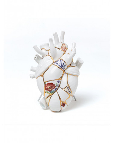 Seletti - Vaso Love in Bloom Kintsugi