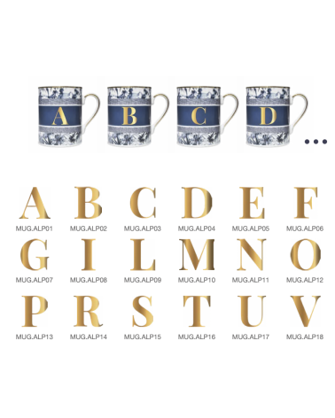 Baci Milano - Mug Alphabet "A"